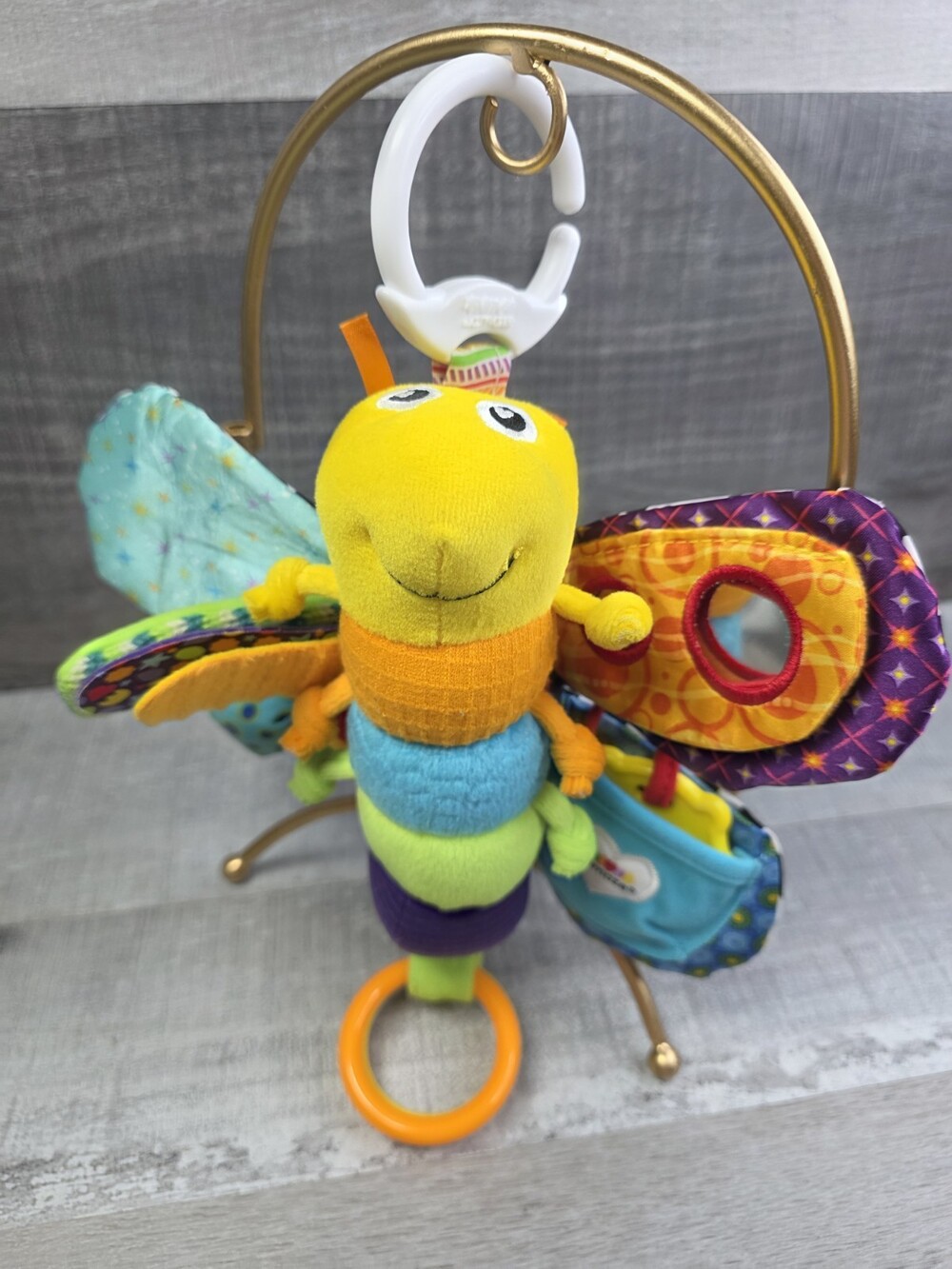 Lamaze Clip and Go Freddie The Firefly Sensory Activity Stroller Toy b312